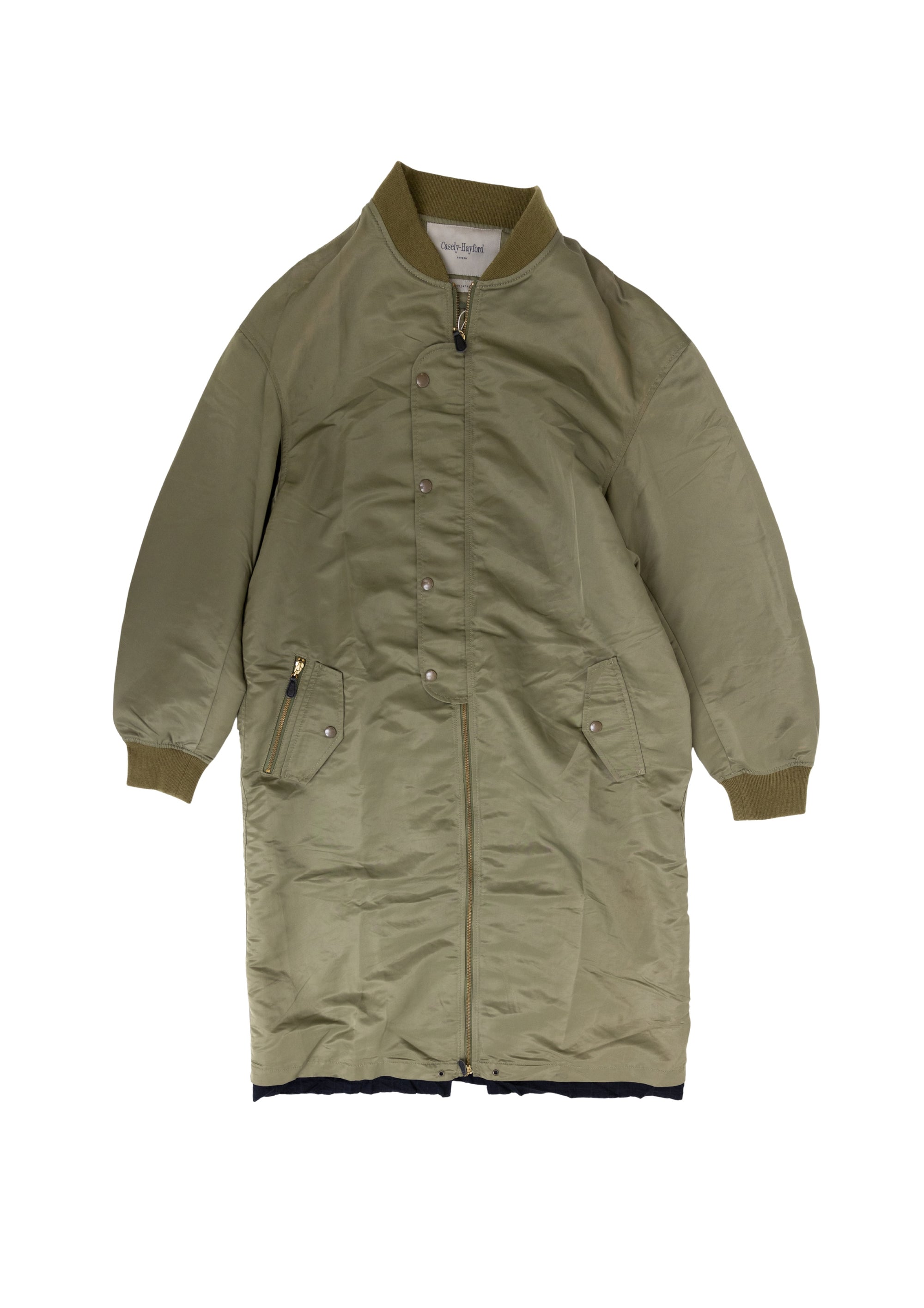 CASELY-HAYFORD OVERSIZED BOMBER LONG