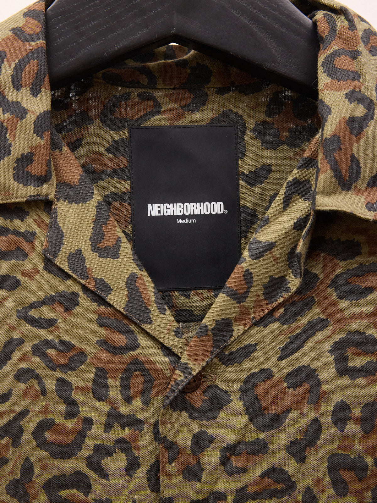 Neighborhood Short-sleeve Aloha Leopard Shirt