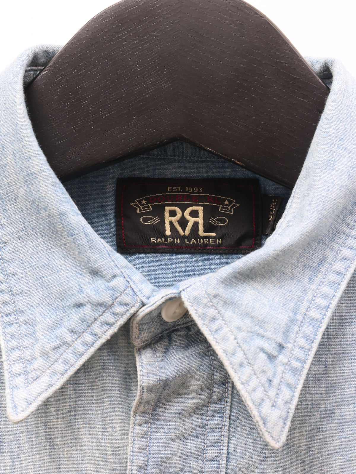 Ralph Lauren Button-up Light Denim Shirt