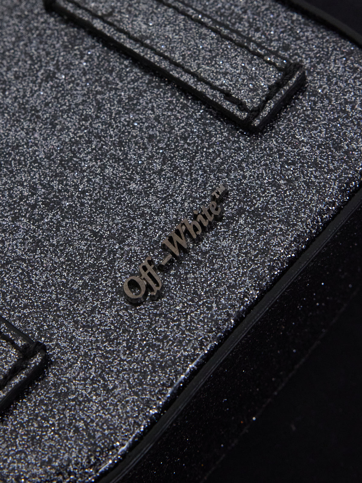 Off White c/o Virgil Abloh Glitter Baby Flap Bag