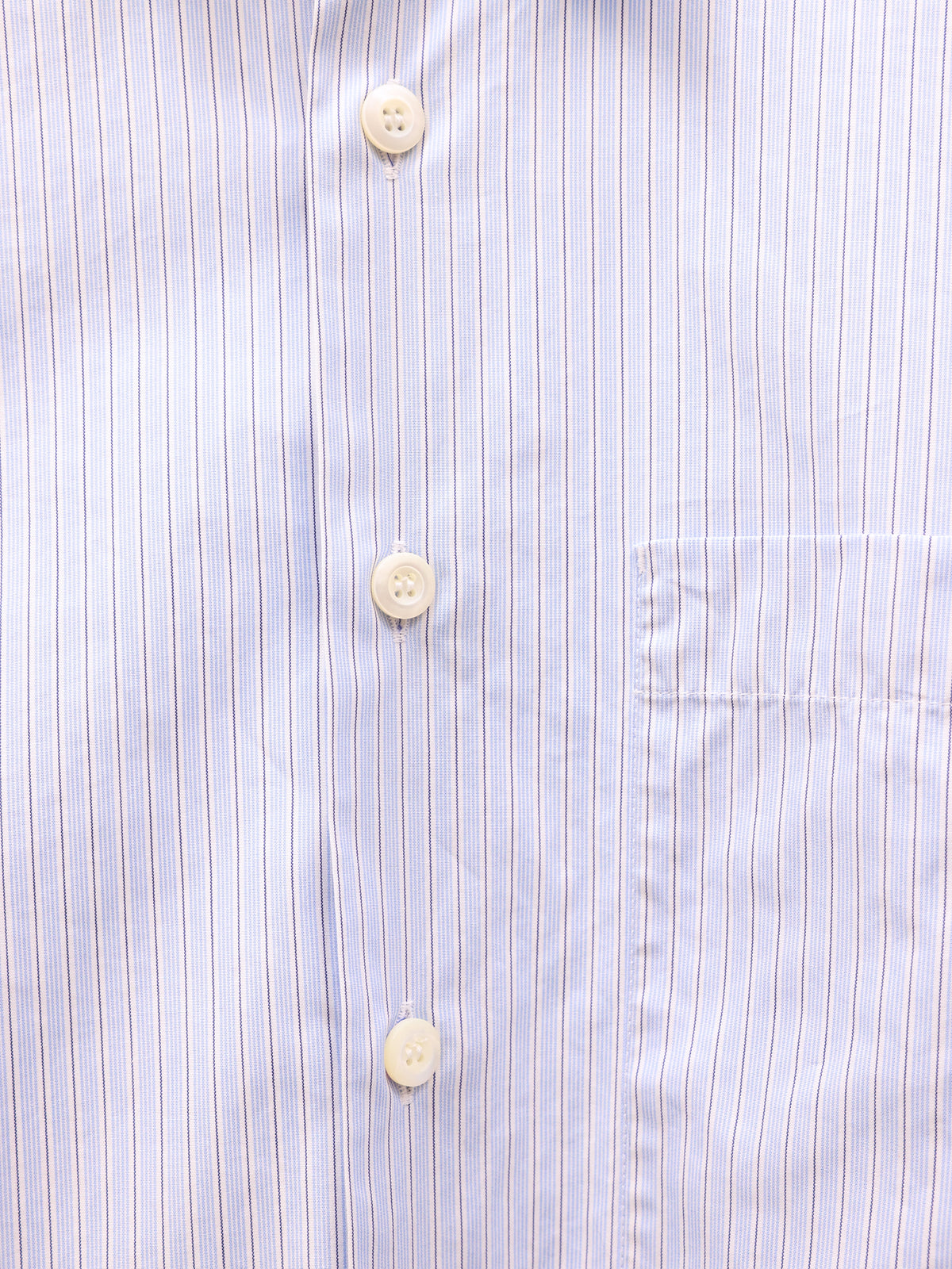 Prada Blue Pinstripe Button-up LS Shirt -
