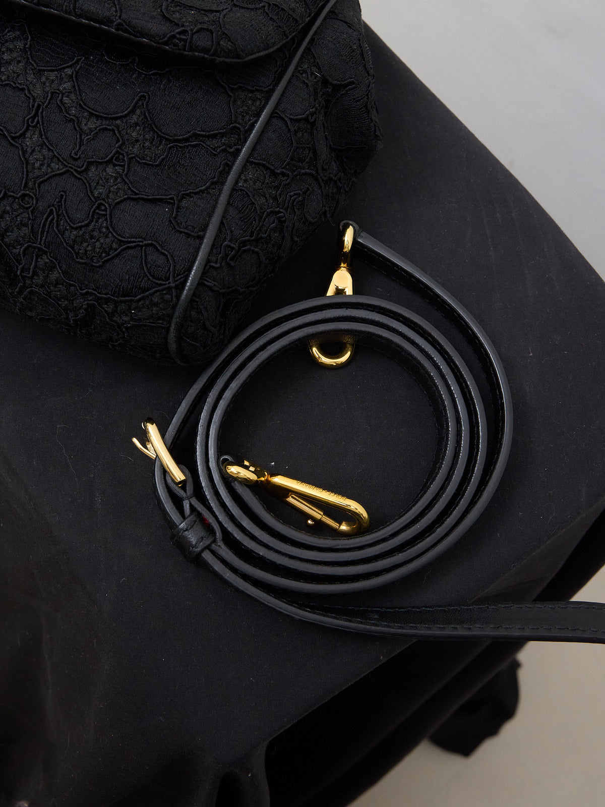 Dolce & Gabbana Miss Sicily Black Lace Bag