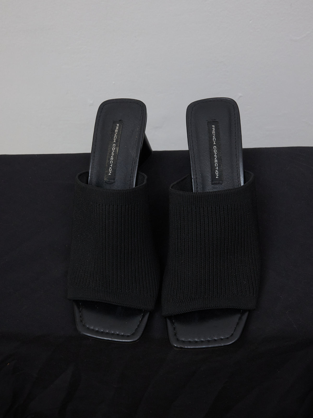 French Connection Elastic Mule