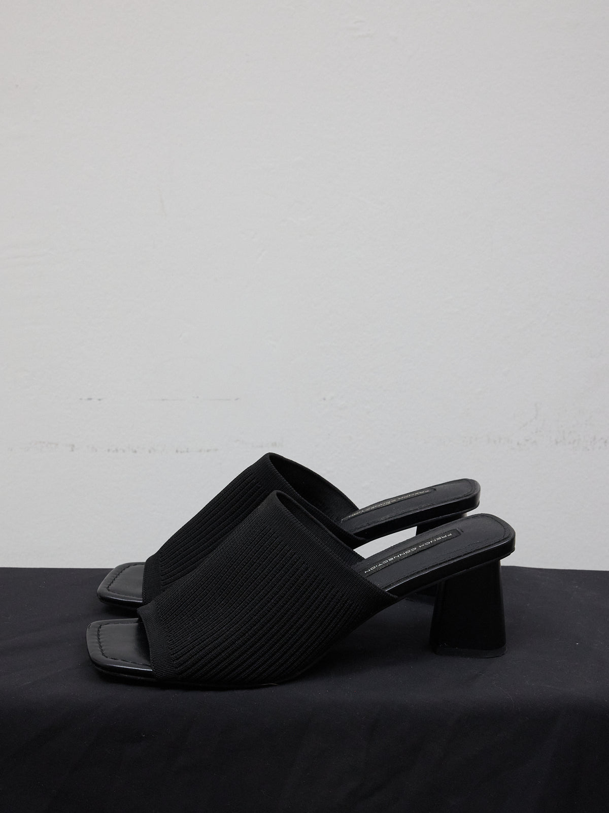 French Connection Elastic Mule