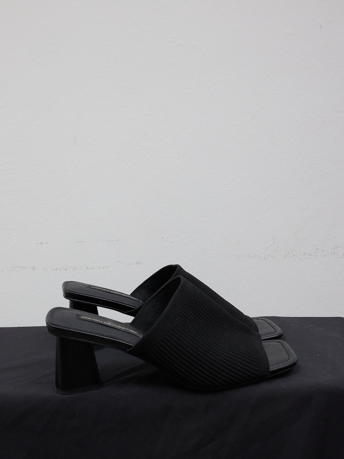 French Connection Elastic Mule