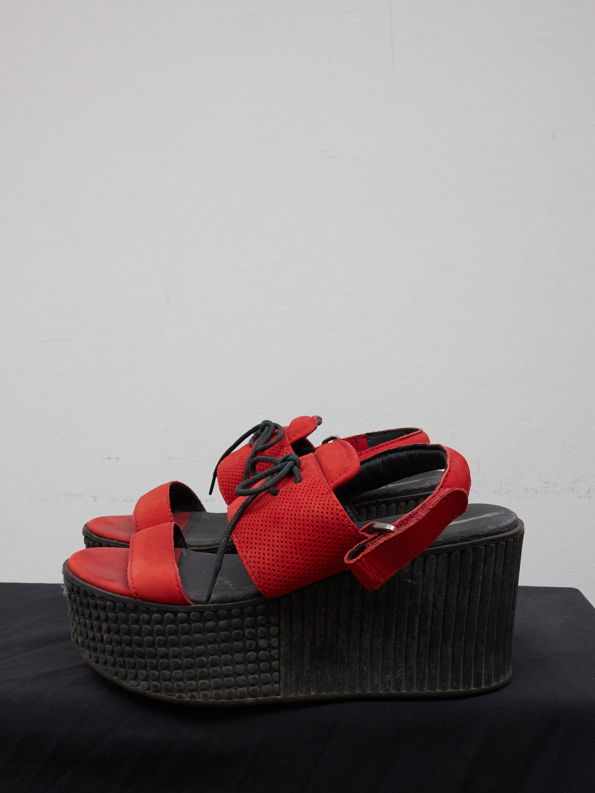 Millie's Lace Platform Heels