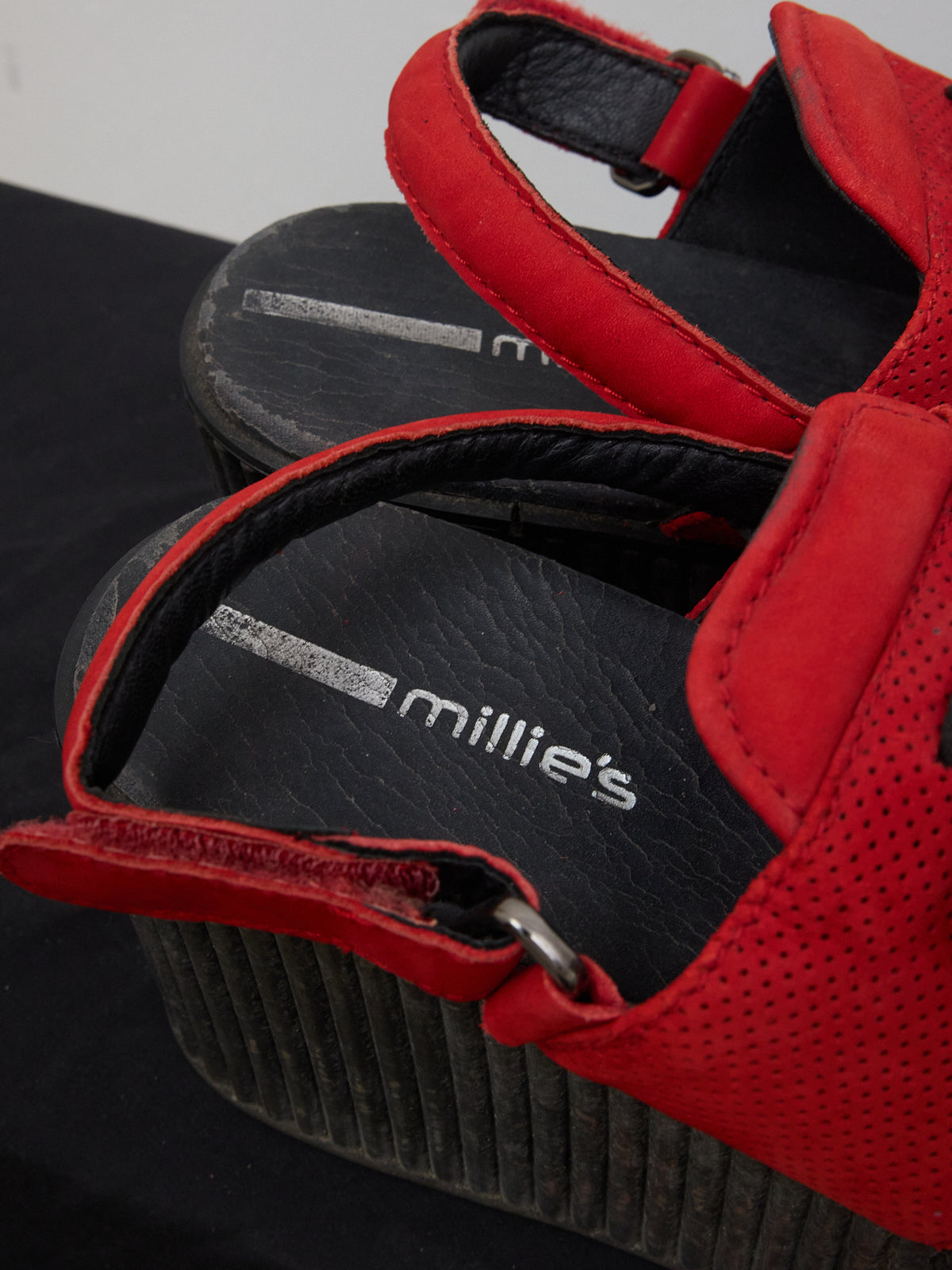 Millie's Lace Platform Heels