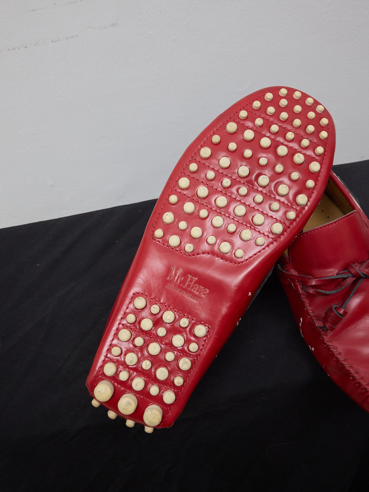 Mr Hare Red Loafers
