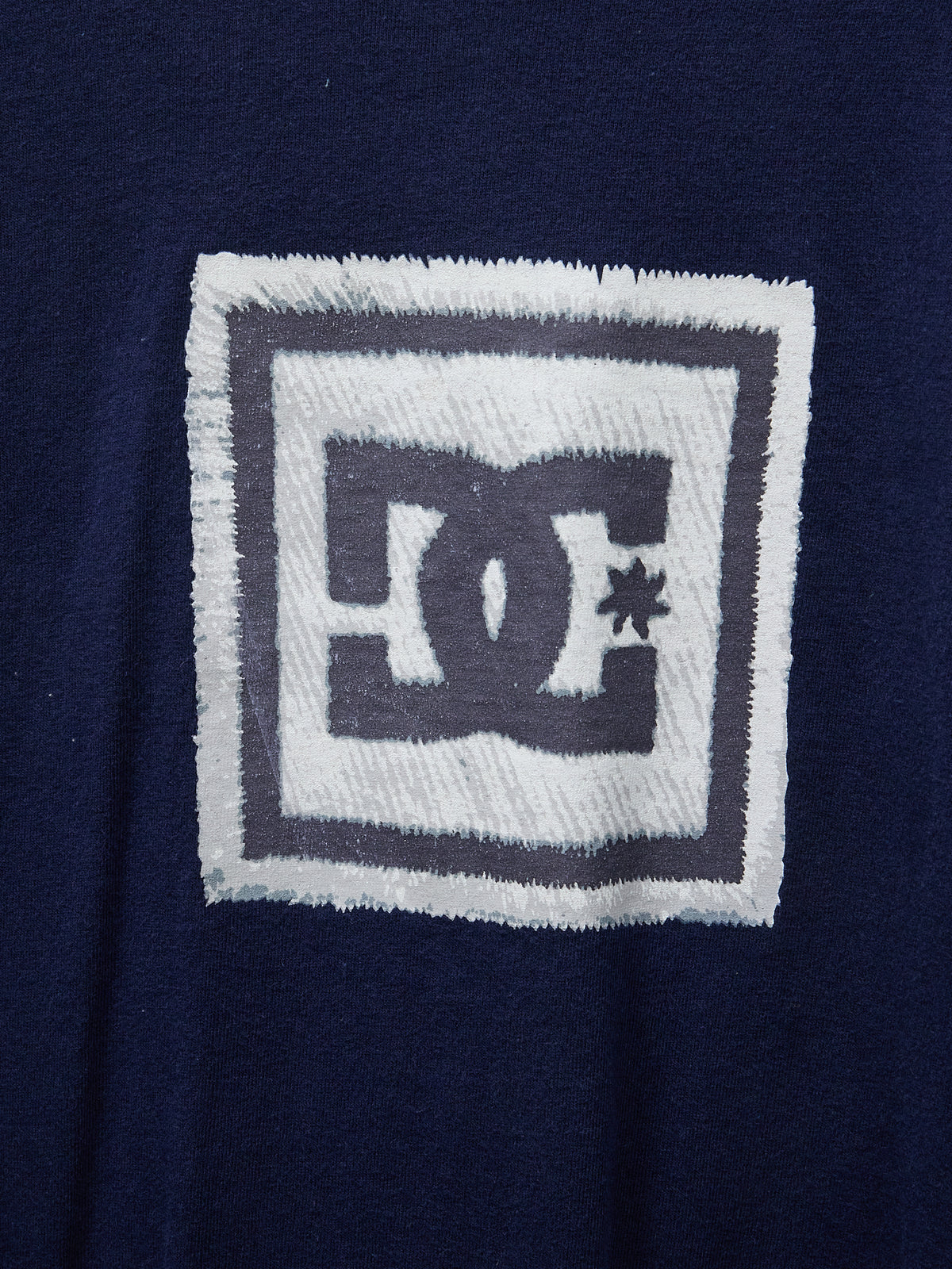DC Shoes Logo Long-sleeve Tshirt in Navy -