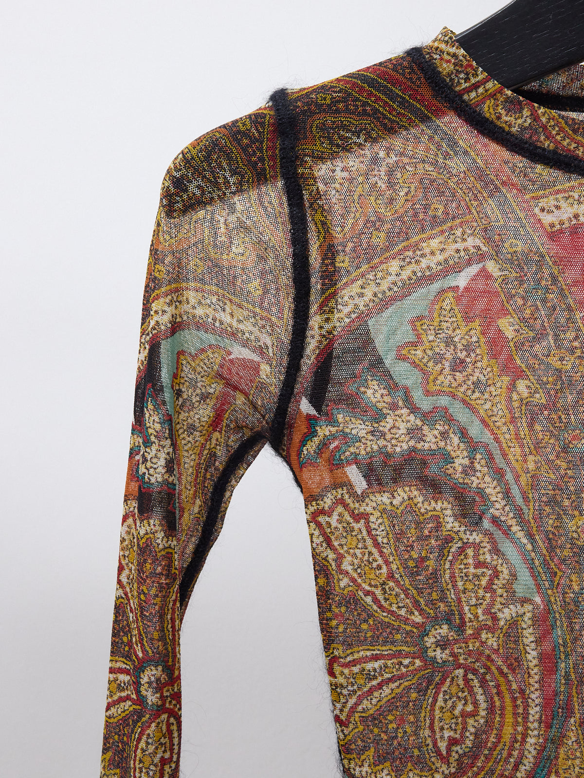 Jean Paul Gaultier Maille Femme Sheer Mesh Top -