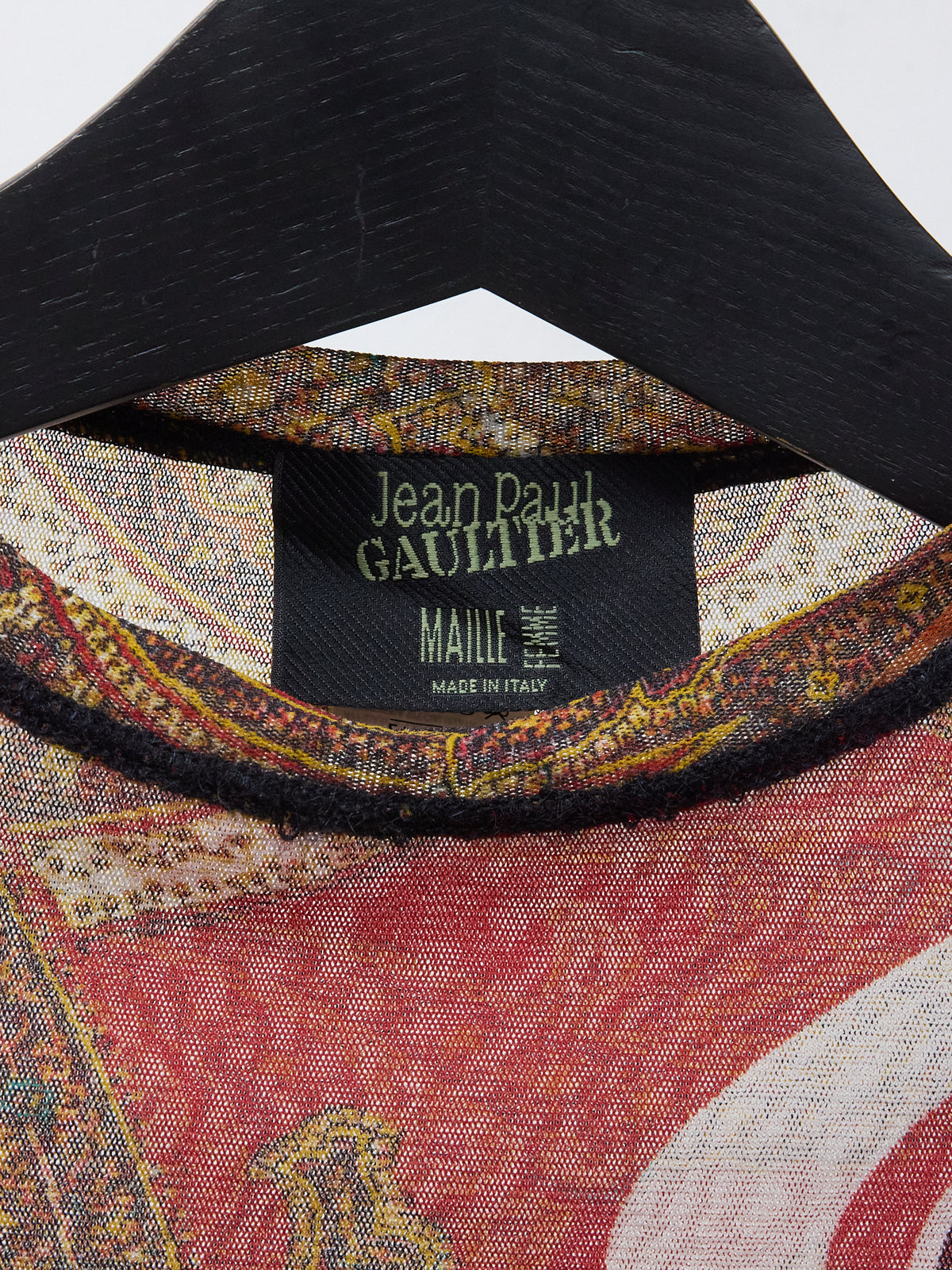 Jean Paul Gaultier Maille Femme Sheer Mesh Top -