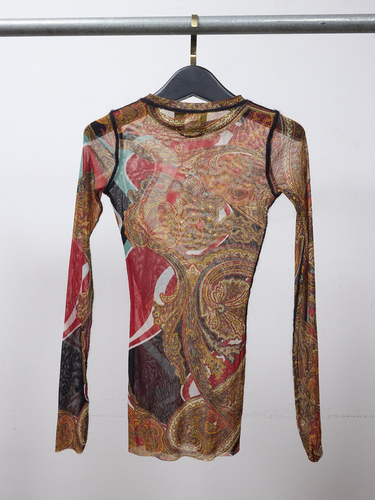 Jean Paul Gaultier Maille Femme Sheer Mesh Top -