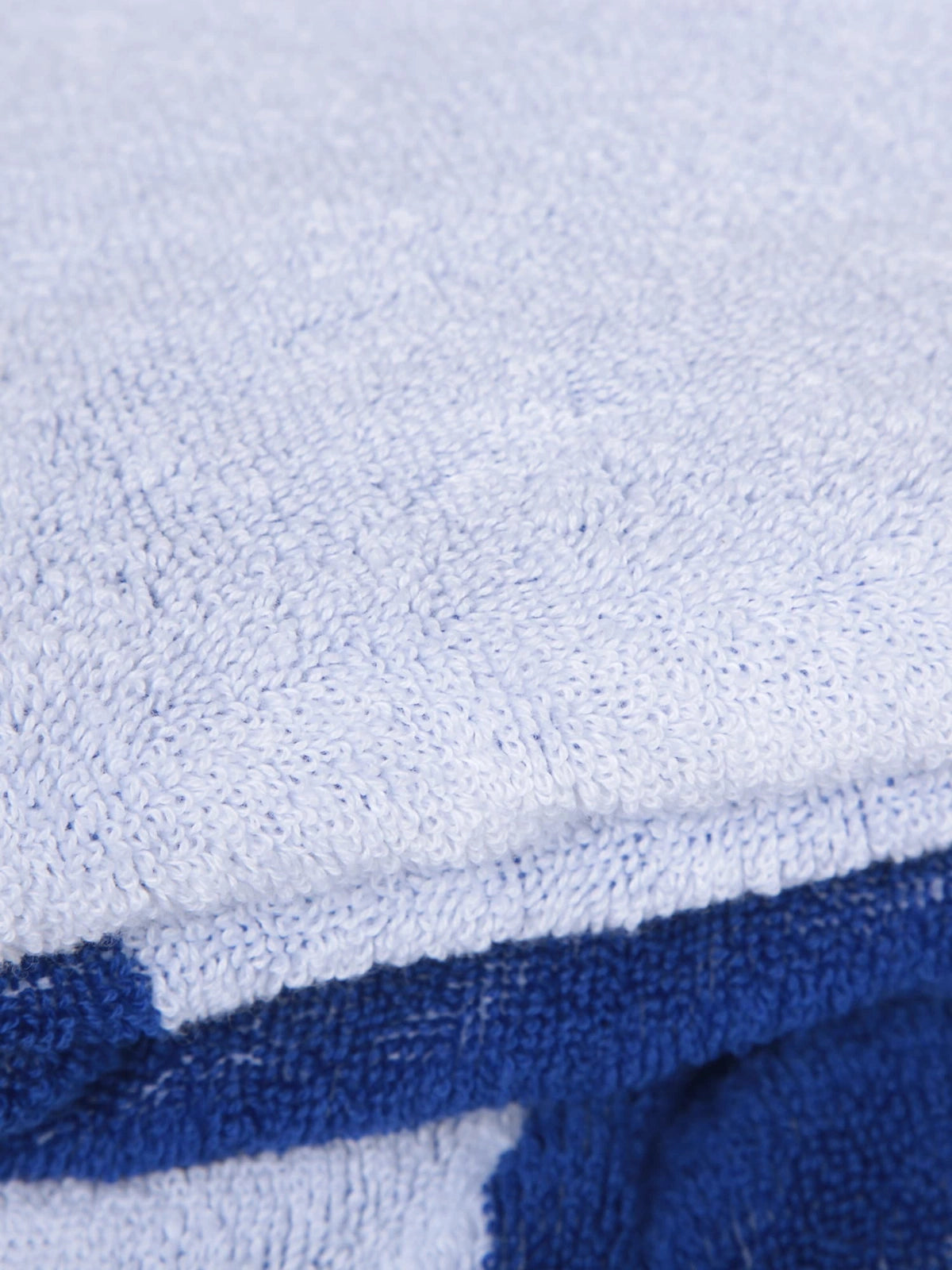 Burberry Towel in White/Blue*