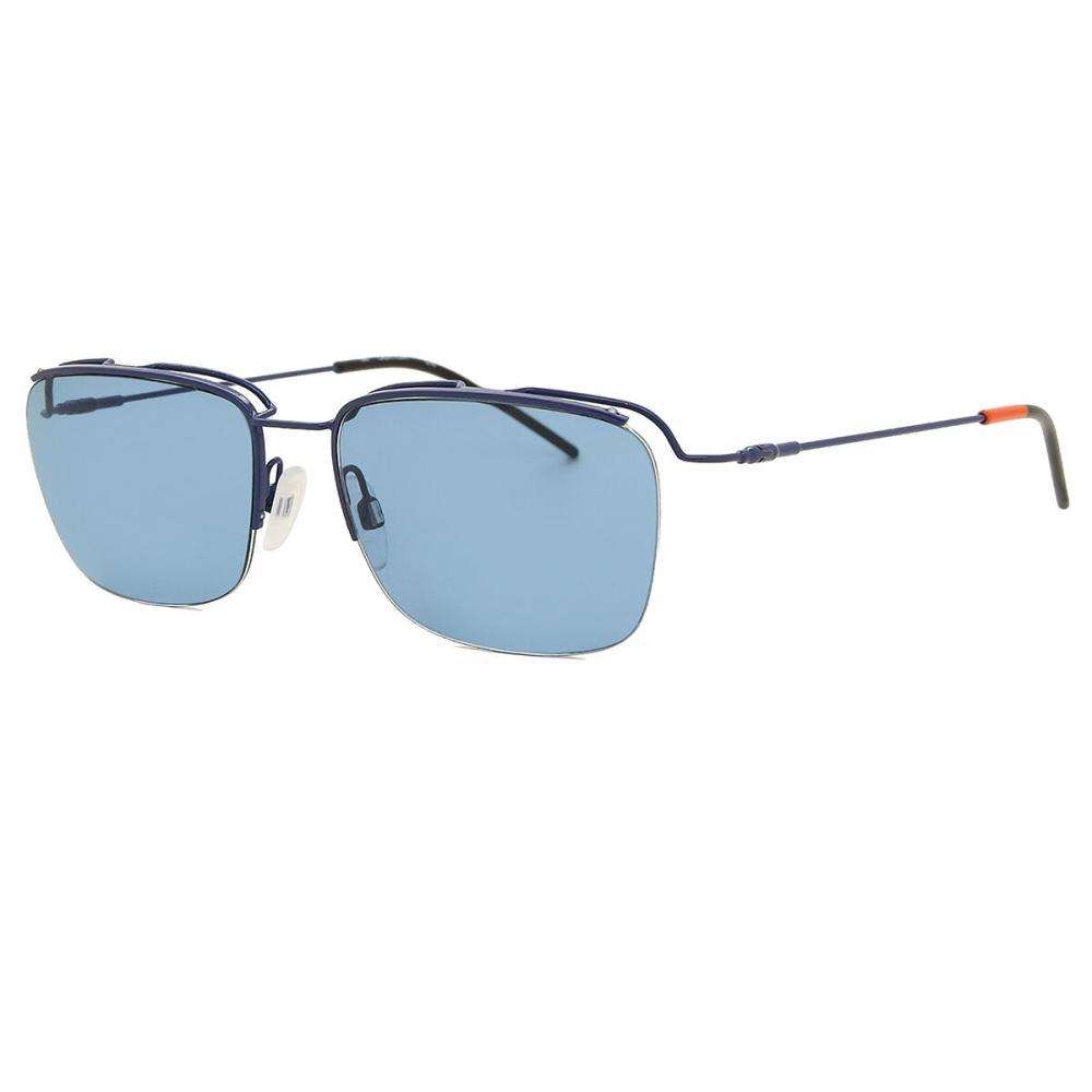 Calvin Klein x Heron Preston Frameless Sunglasses in Blue