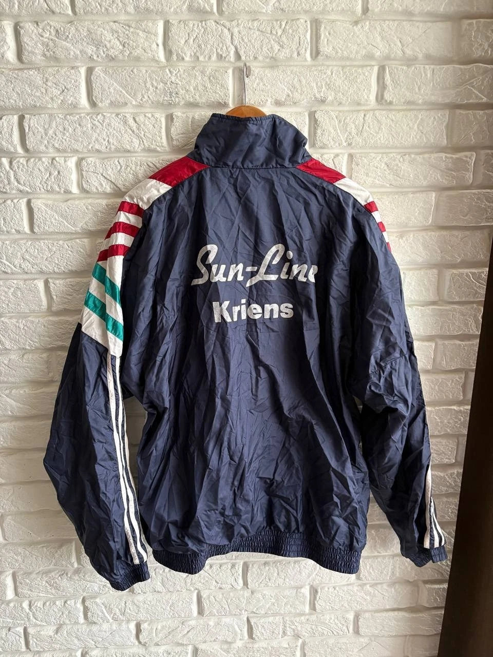Vintage Adidas 80's Multicoloured Nylon Jacket