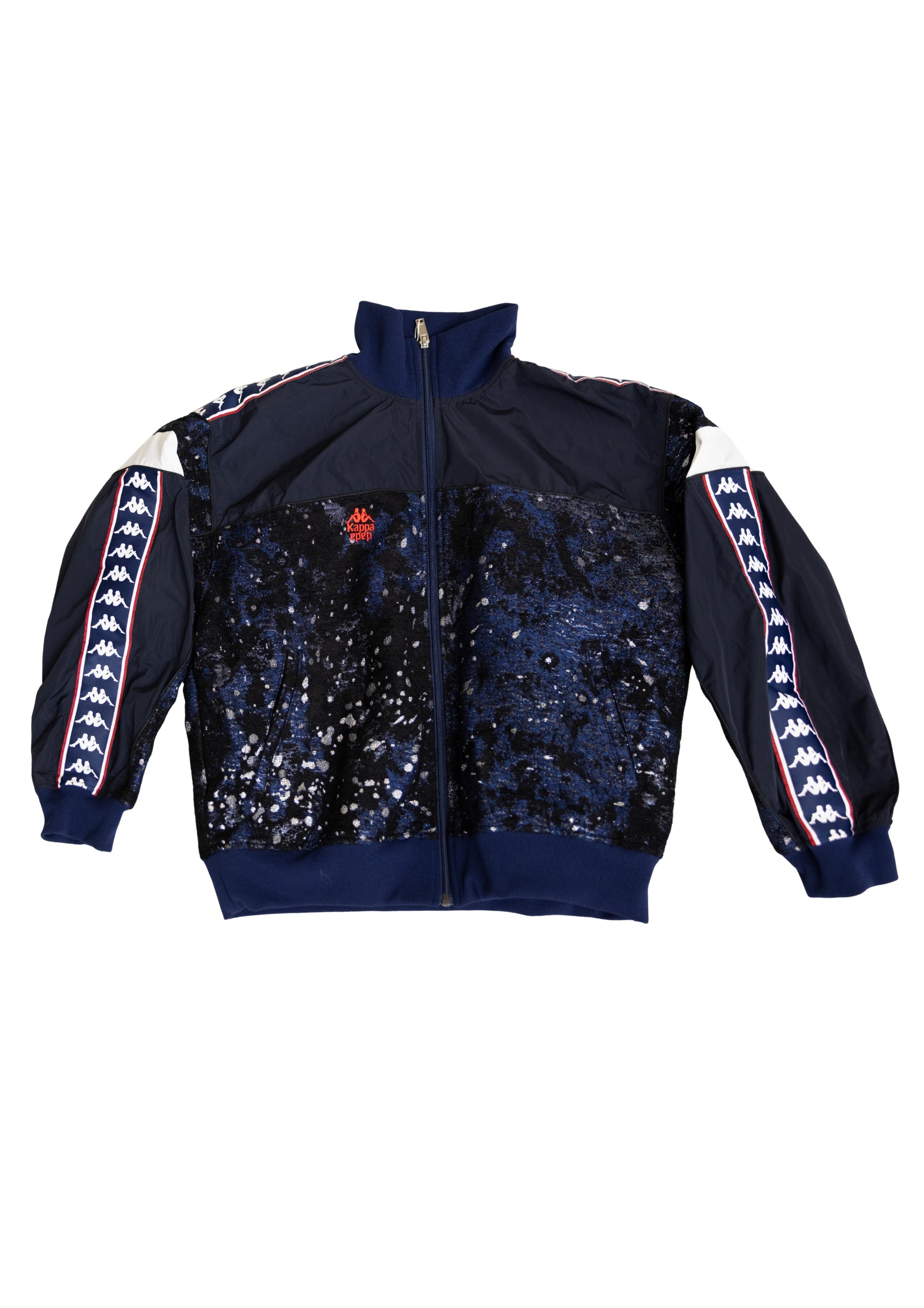 LIMITED EDITION ZIP UP JACQUARD TRACK BOMBER JACKET