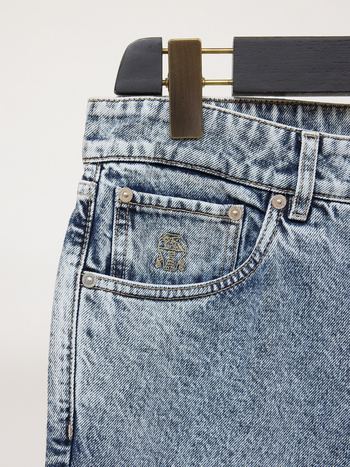 Brunello Cucinelli Acid Wash Skinny Jeans