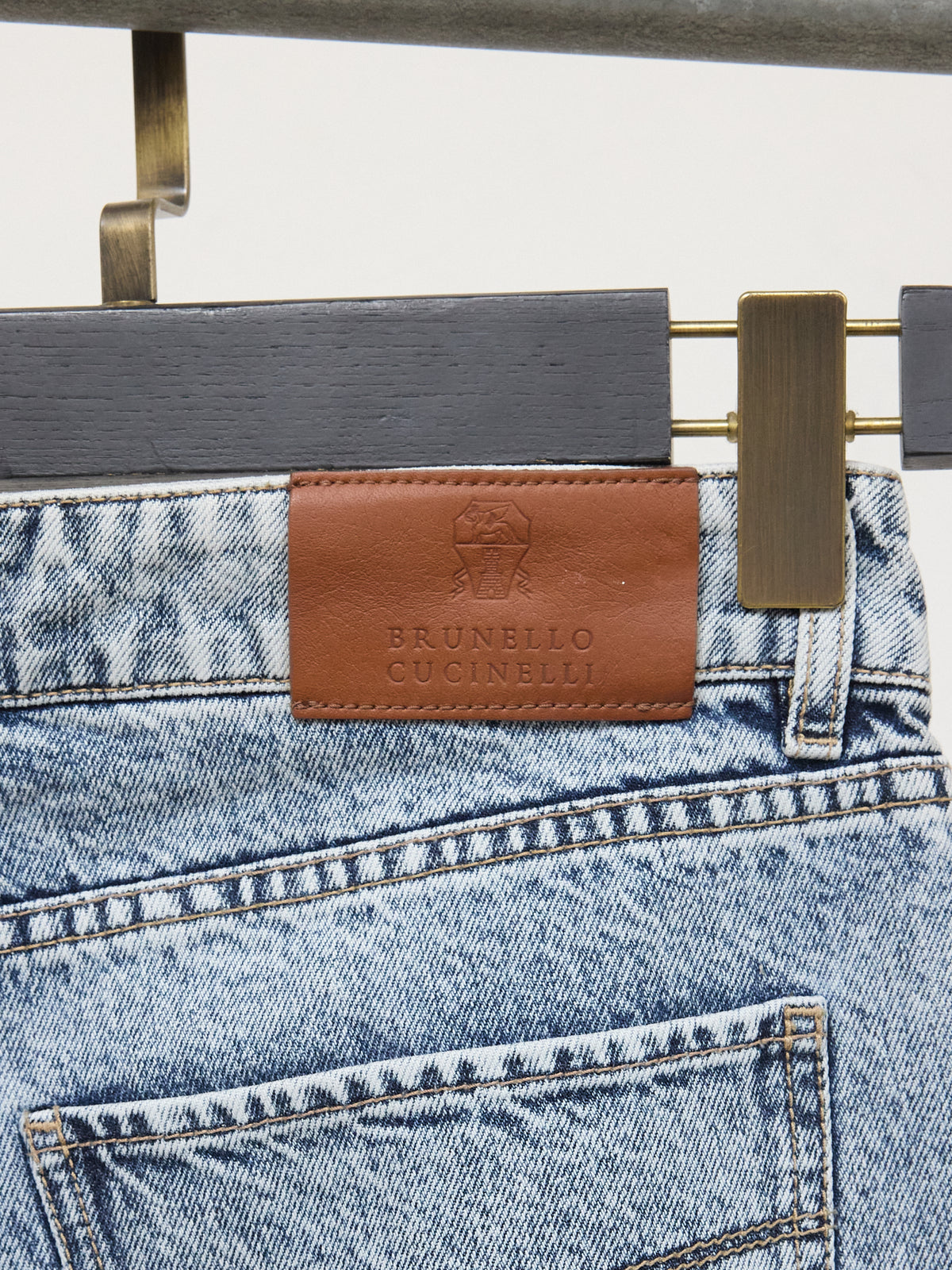 Brunello Cucinelli Acid Wash Skinny Jeans
