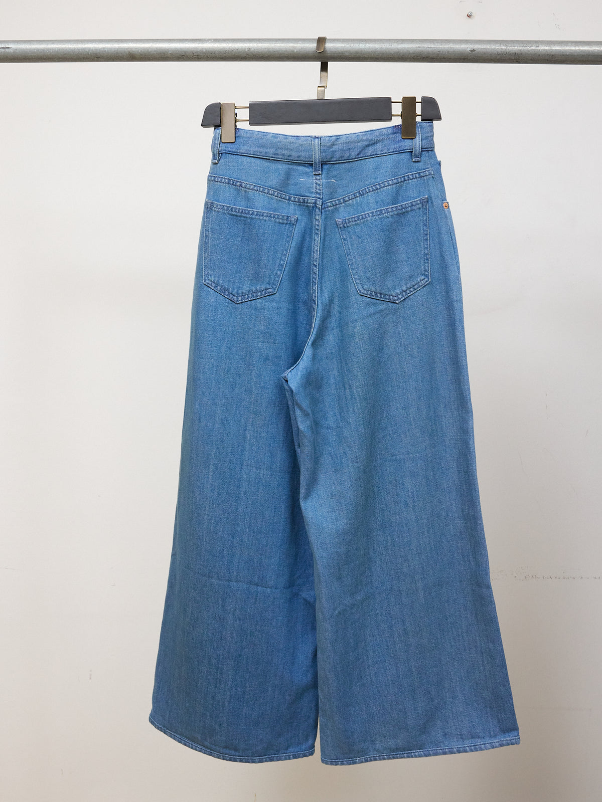 Maison Margiela Wide Denim Jeans with Drawstrings