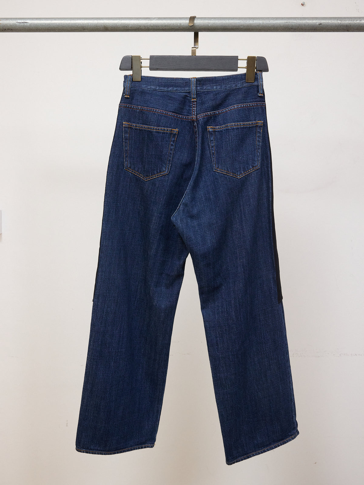 Sue Undercover Black Panel Wide Legged Jeans