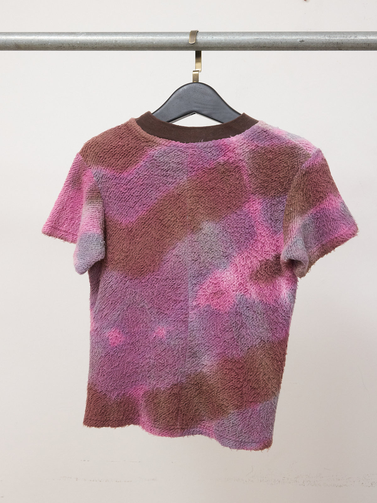 Song for the Mute Purple Tie-Dye High Collar T-Shirt