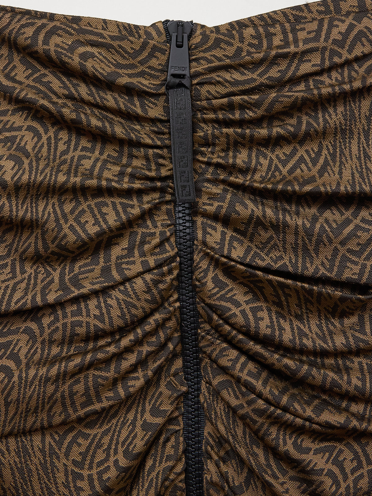 Fendi x Sarah Coleman Monogram Vertigo Twist Tube Top