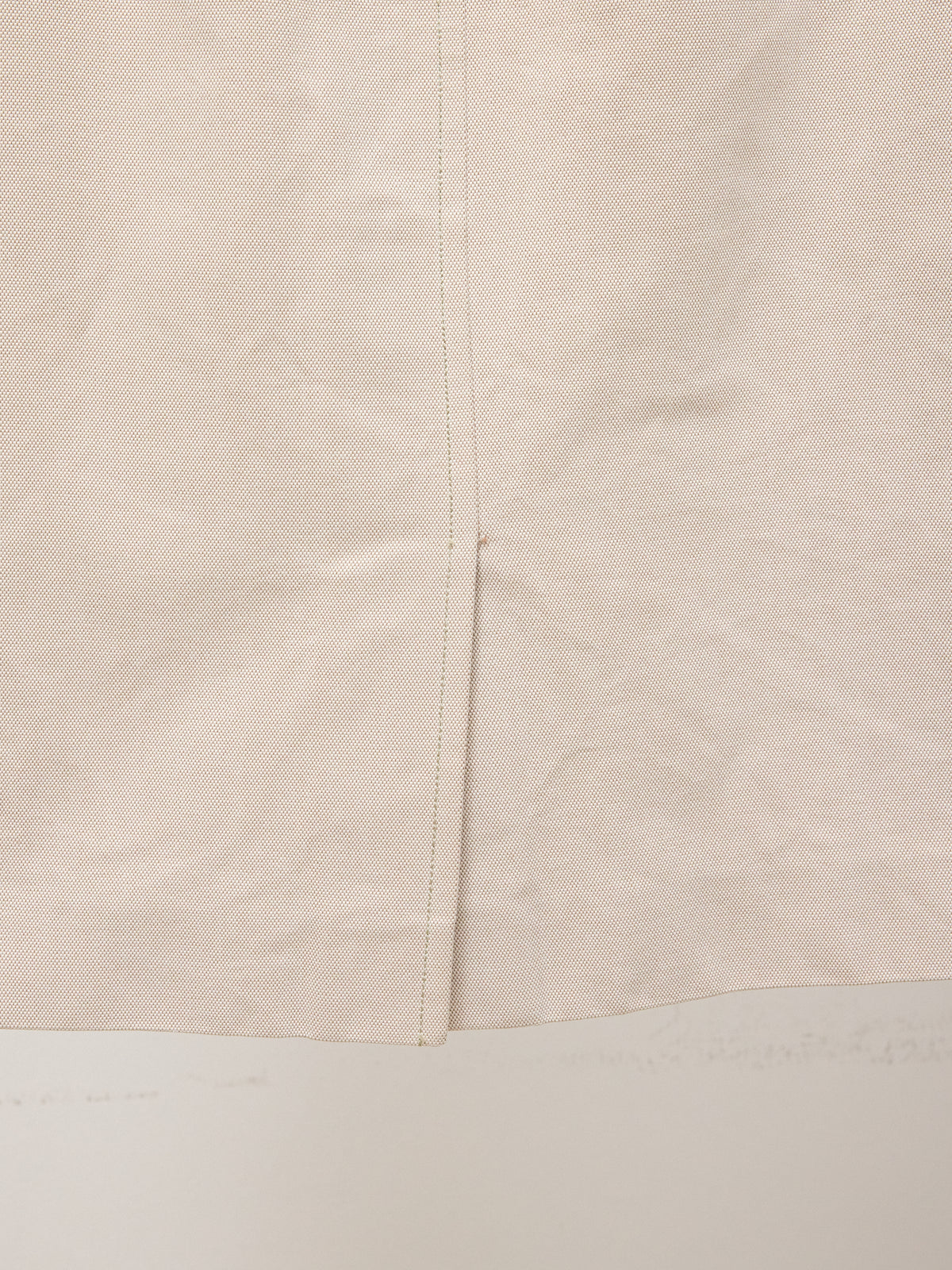 Hermes Ivory Cotton Knee Length Straight Pencil Skirt