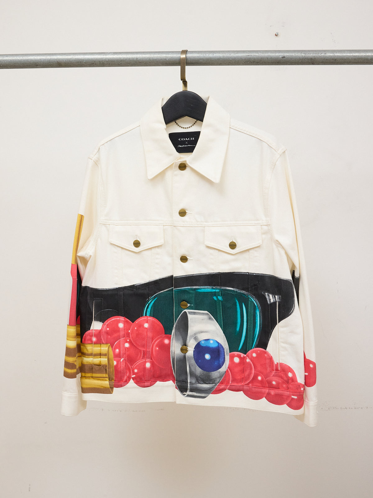 Coach x Tom Wesselmann "Painted Assortment" Denim Jacket
