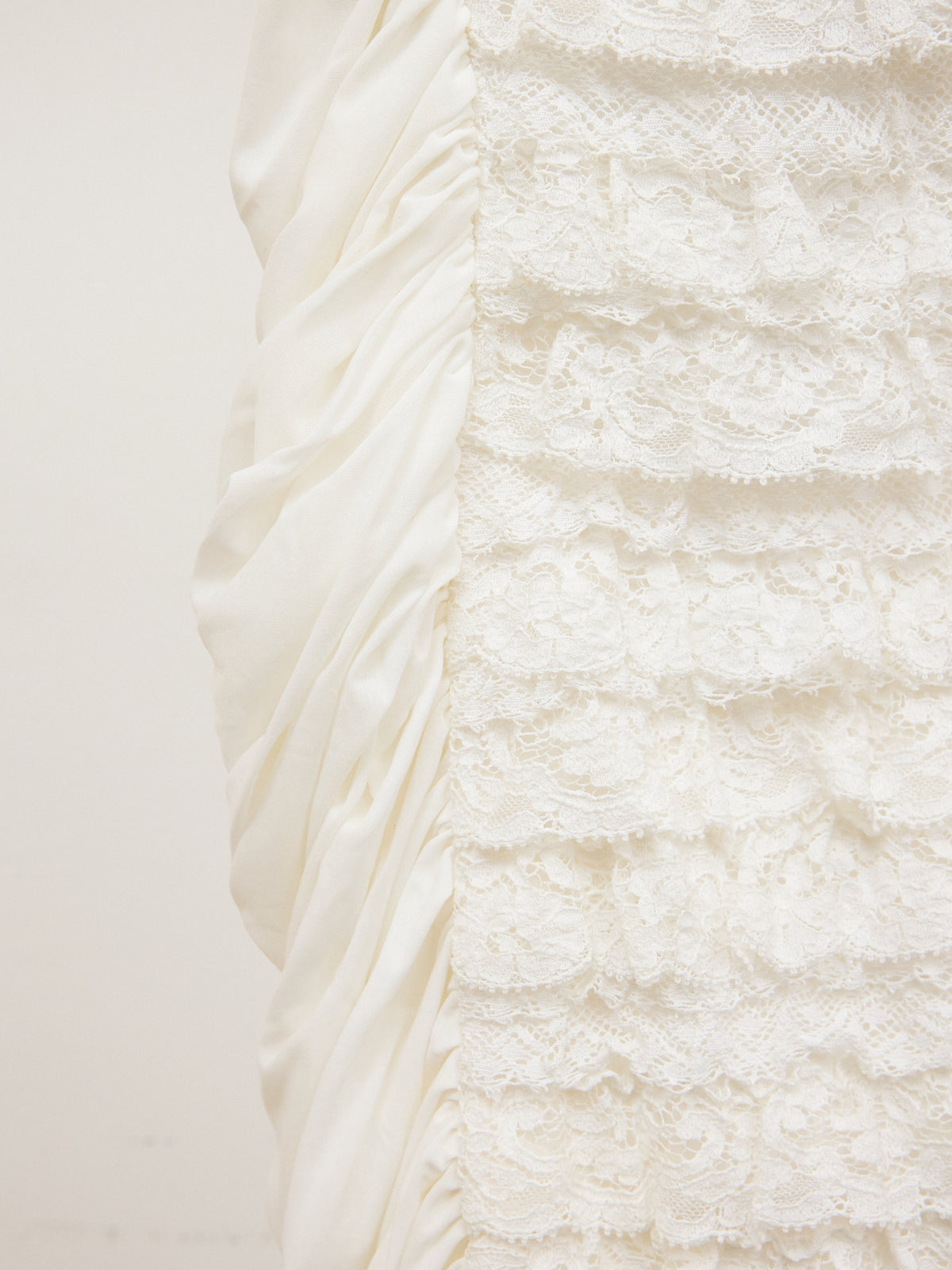 Dolce & Gabbana White Lace Corset Dress