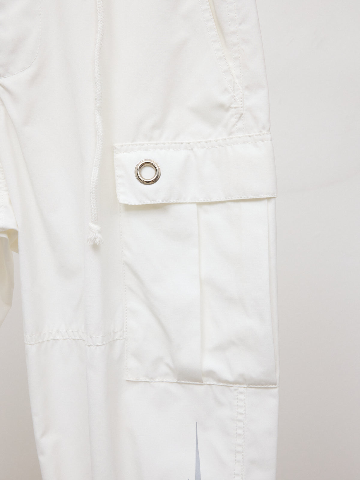 Hyein Seo White Cargo Pants
