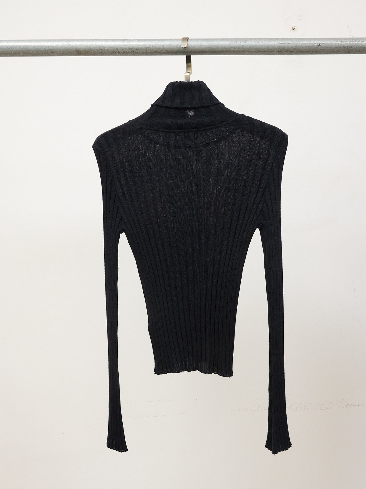 Christian Dada Wool Turtleneck in Black