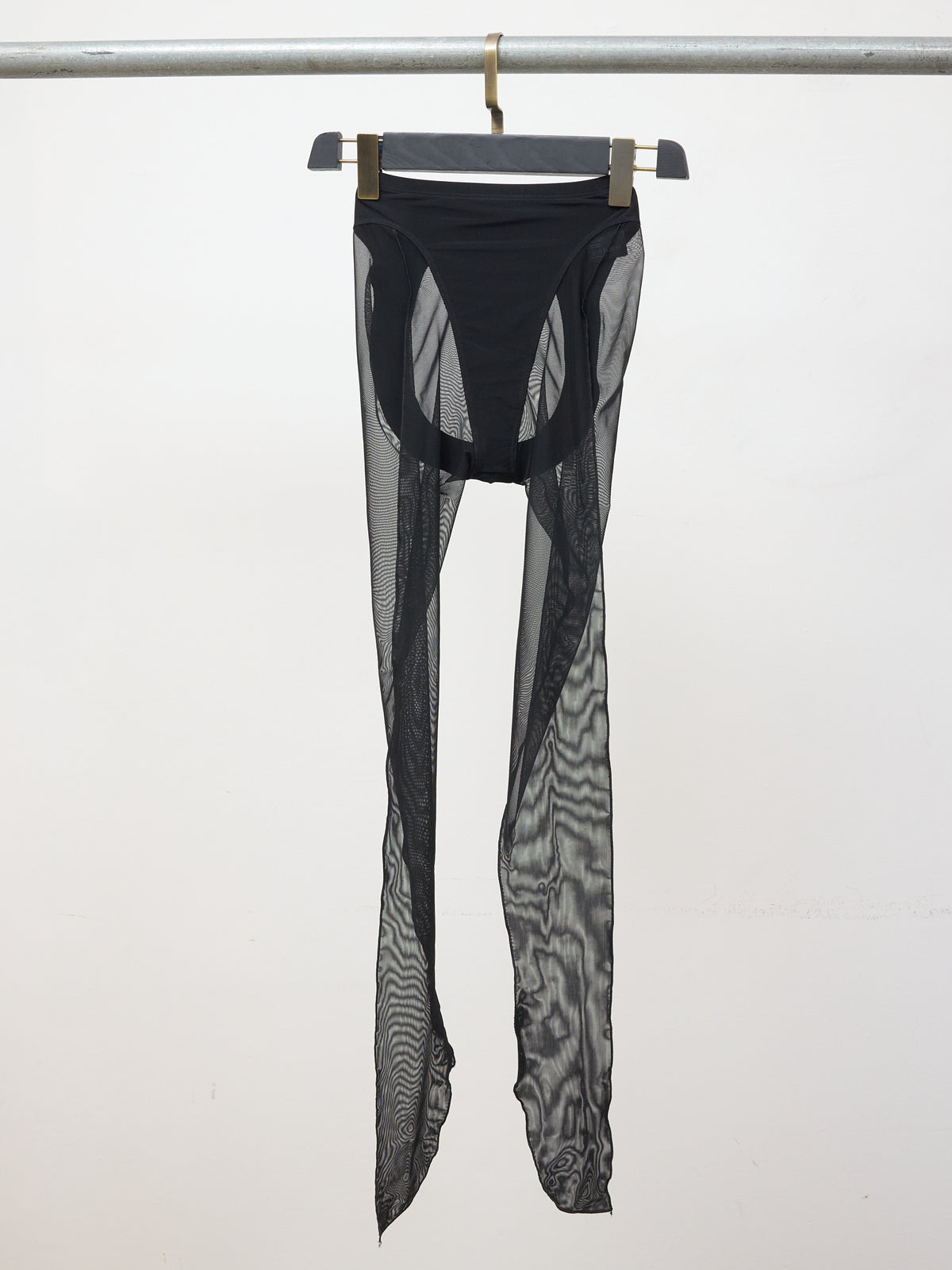 Mugler X H&M 30 Denier Tights with Seams in Black