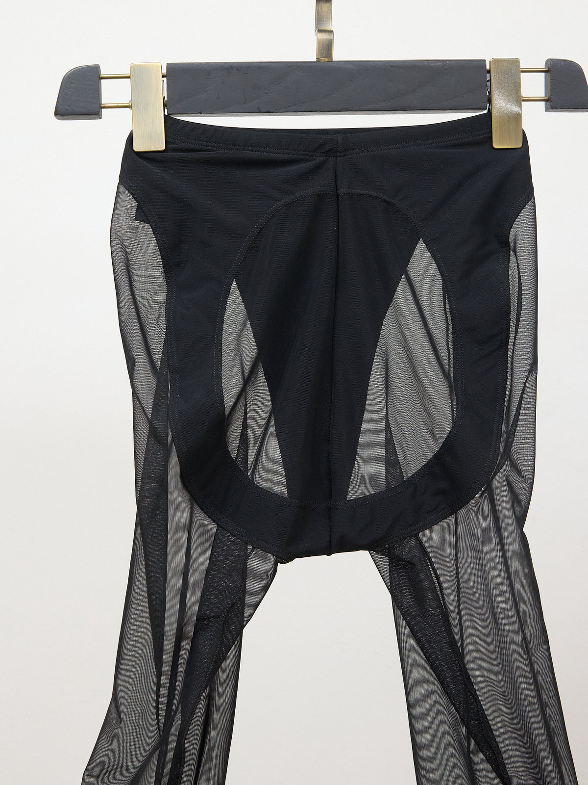 Mugler X H&M 30 Denier Tights with Seams in Black