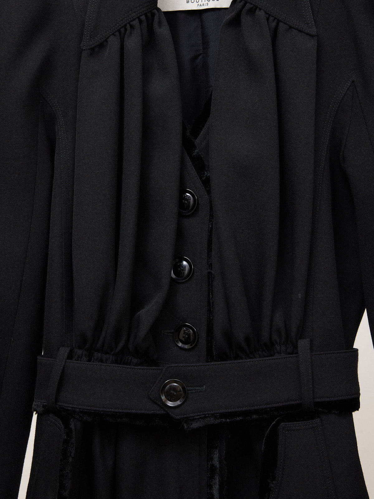 Christian Dior 2005 Single Breasted Jacket in Black