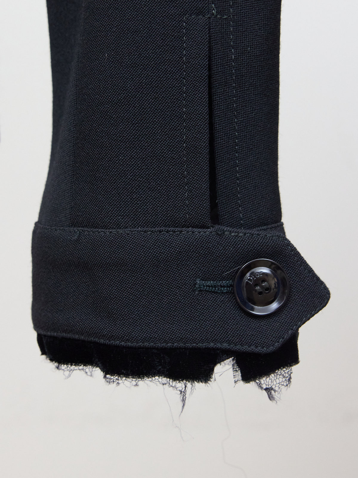 Christian Dior 2005 Single Breasted Jacket in Black