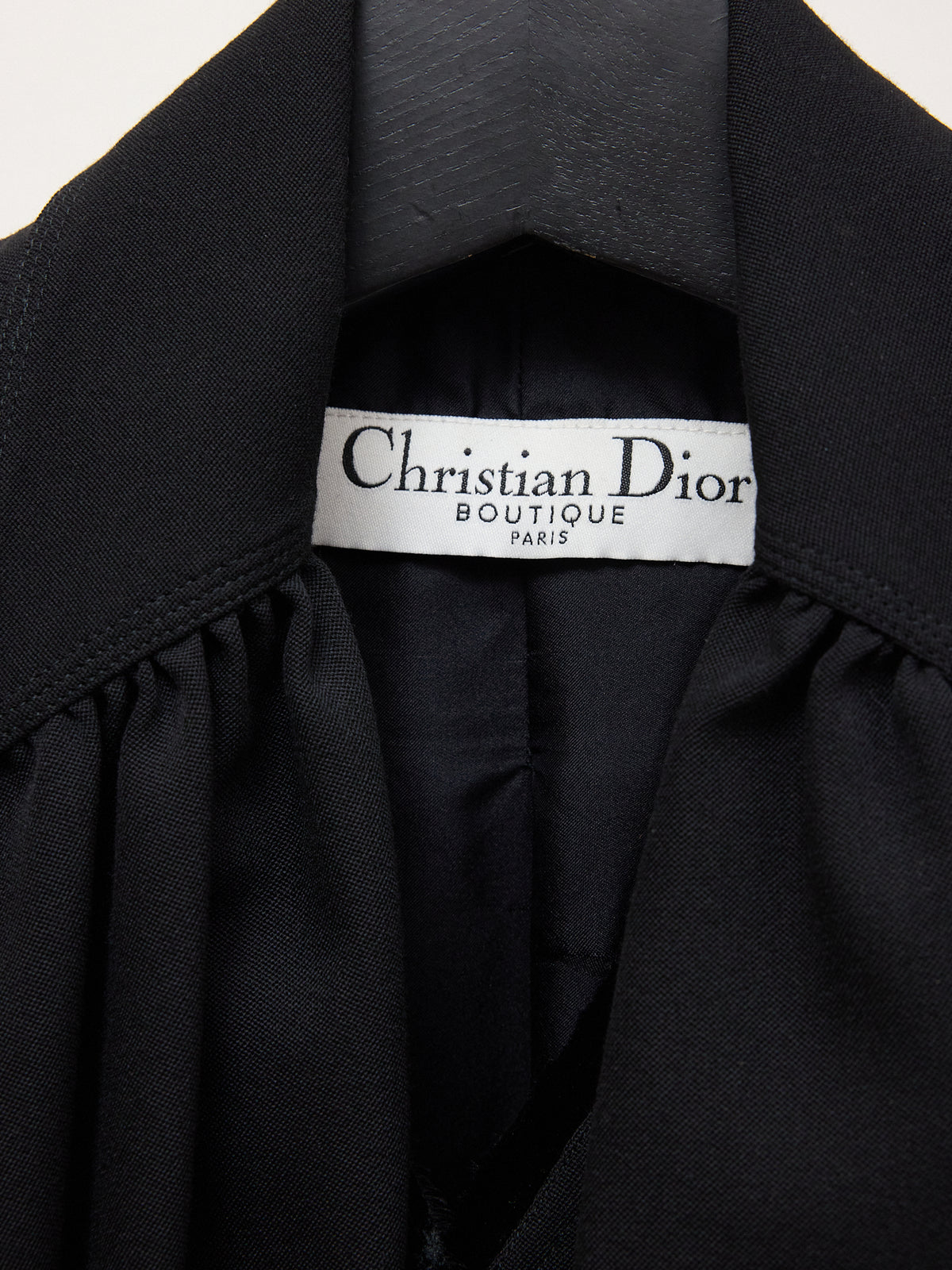 Christian Dior 2005 Single Breasted Jacket in Black