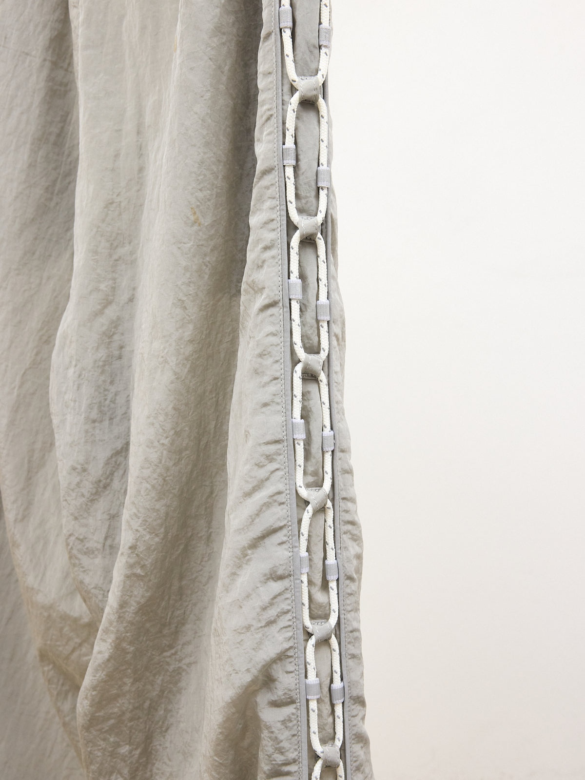 Hyein Seo Trackpants with Cable Details in Grey