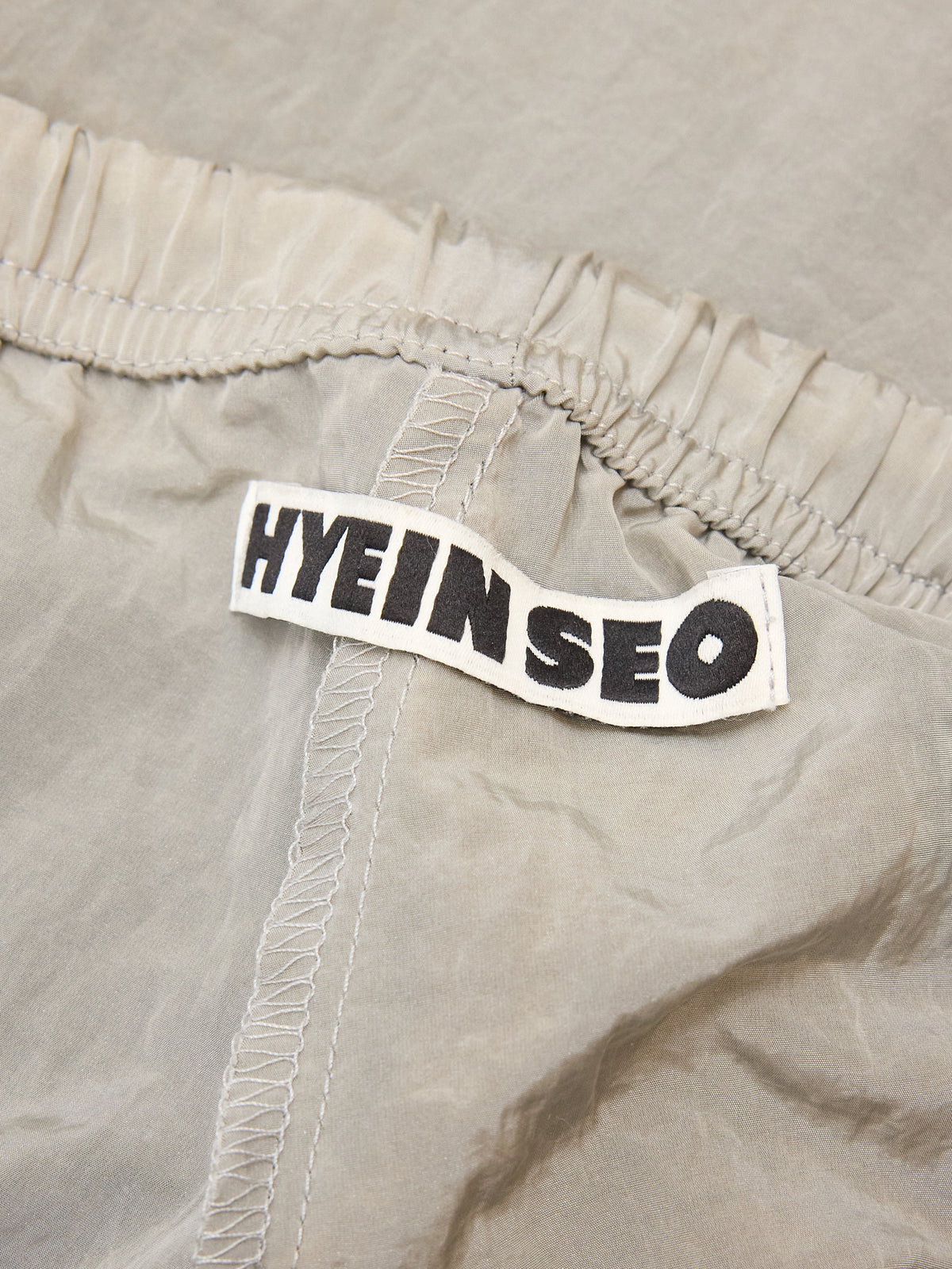 Hyein Seo Trackpants with Cable Details in Grey