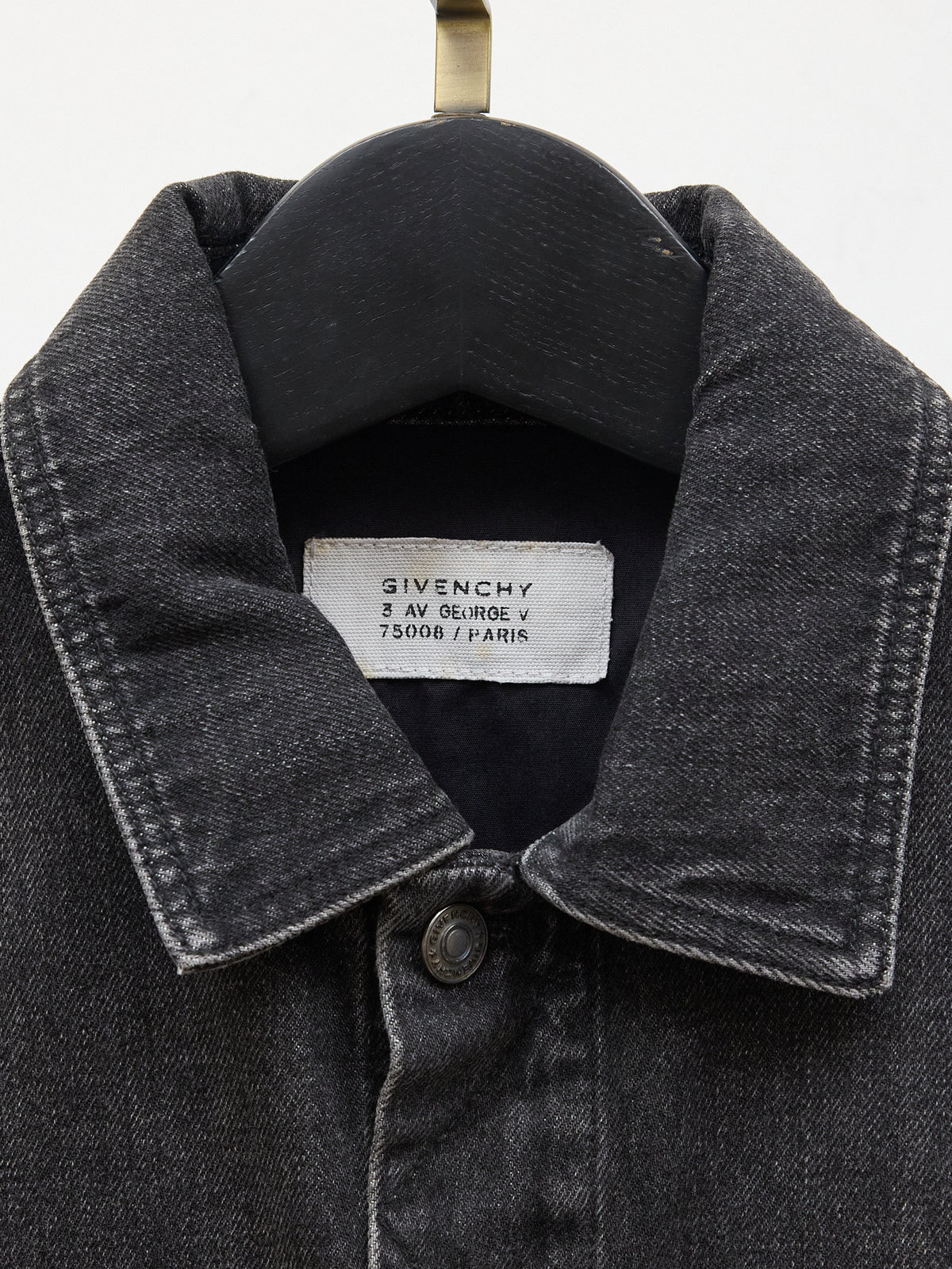 Givenchy Blouson Denim Jacket 'Charcoal'