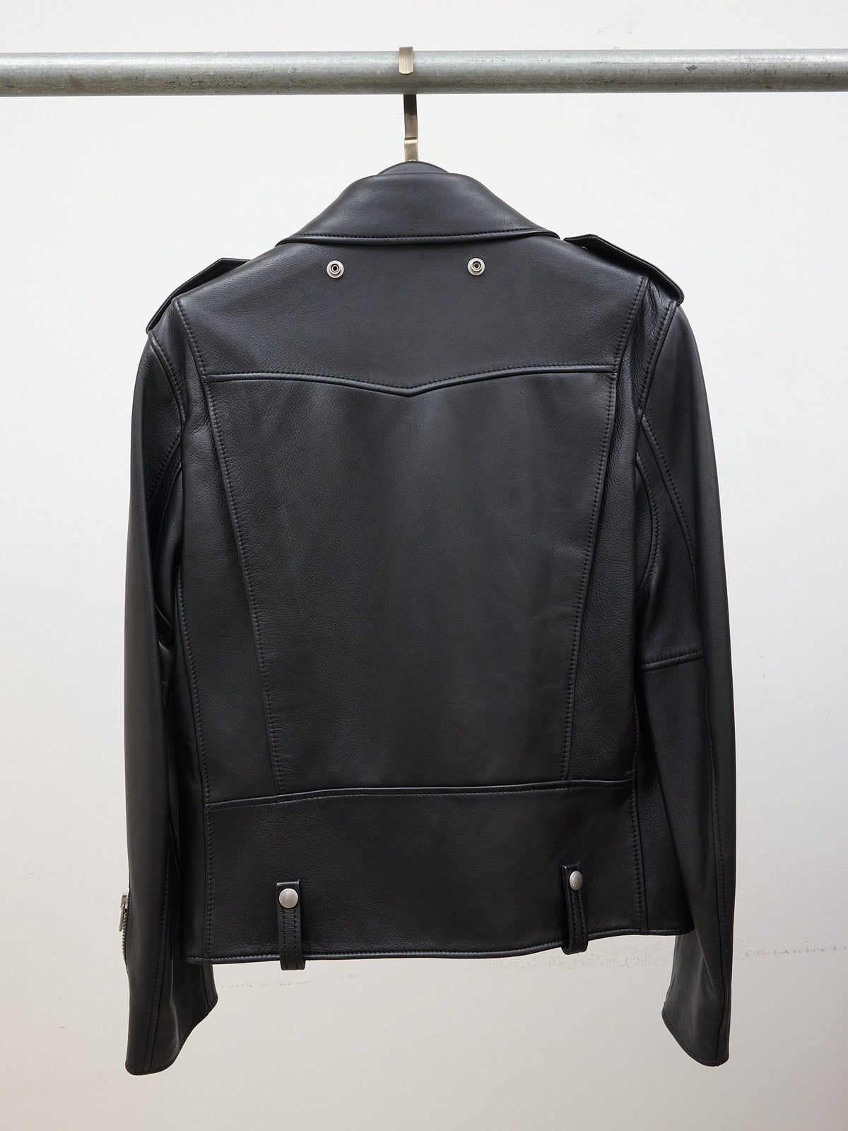 Coach Leather Jacket in Black