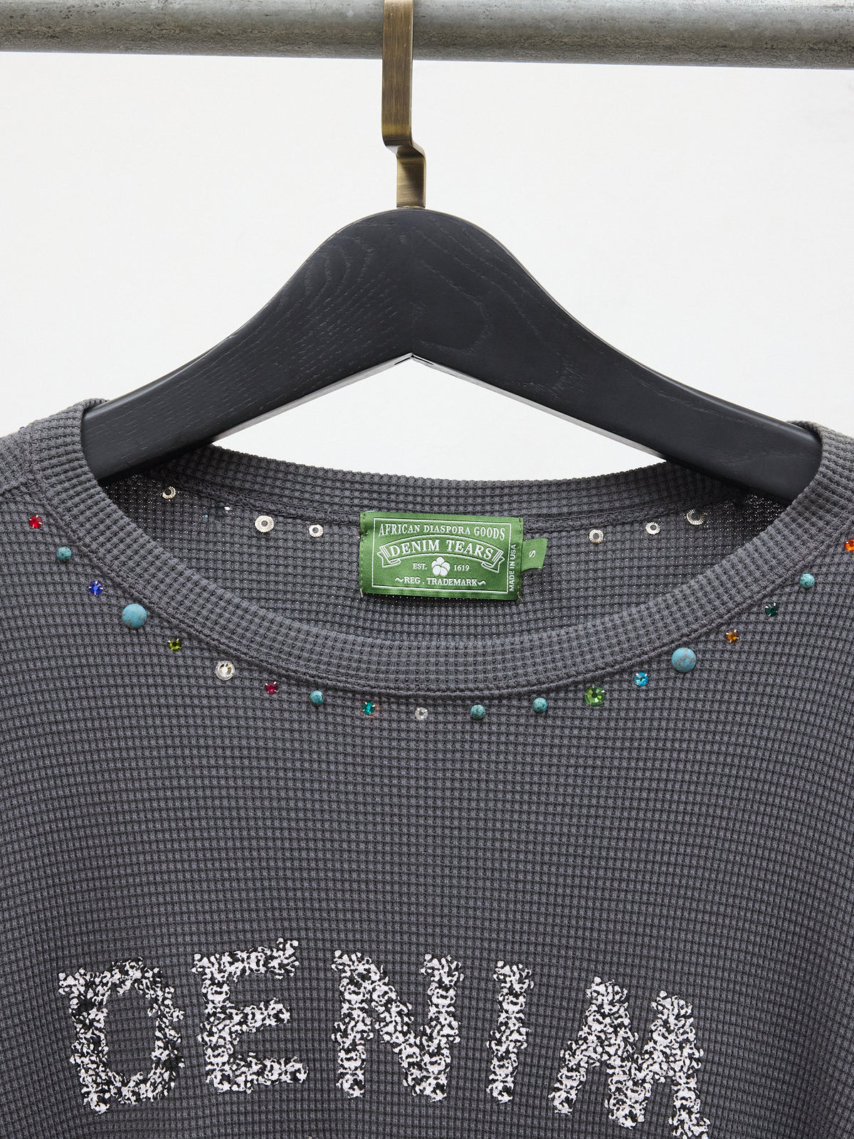 Denim Tears Knitted Long Sleeve Top