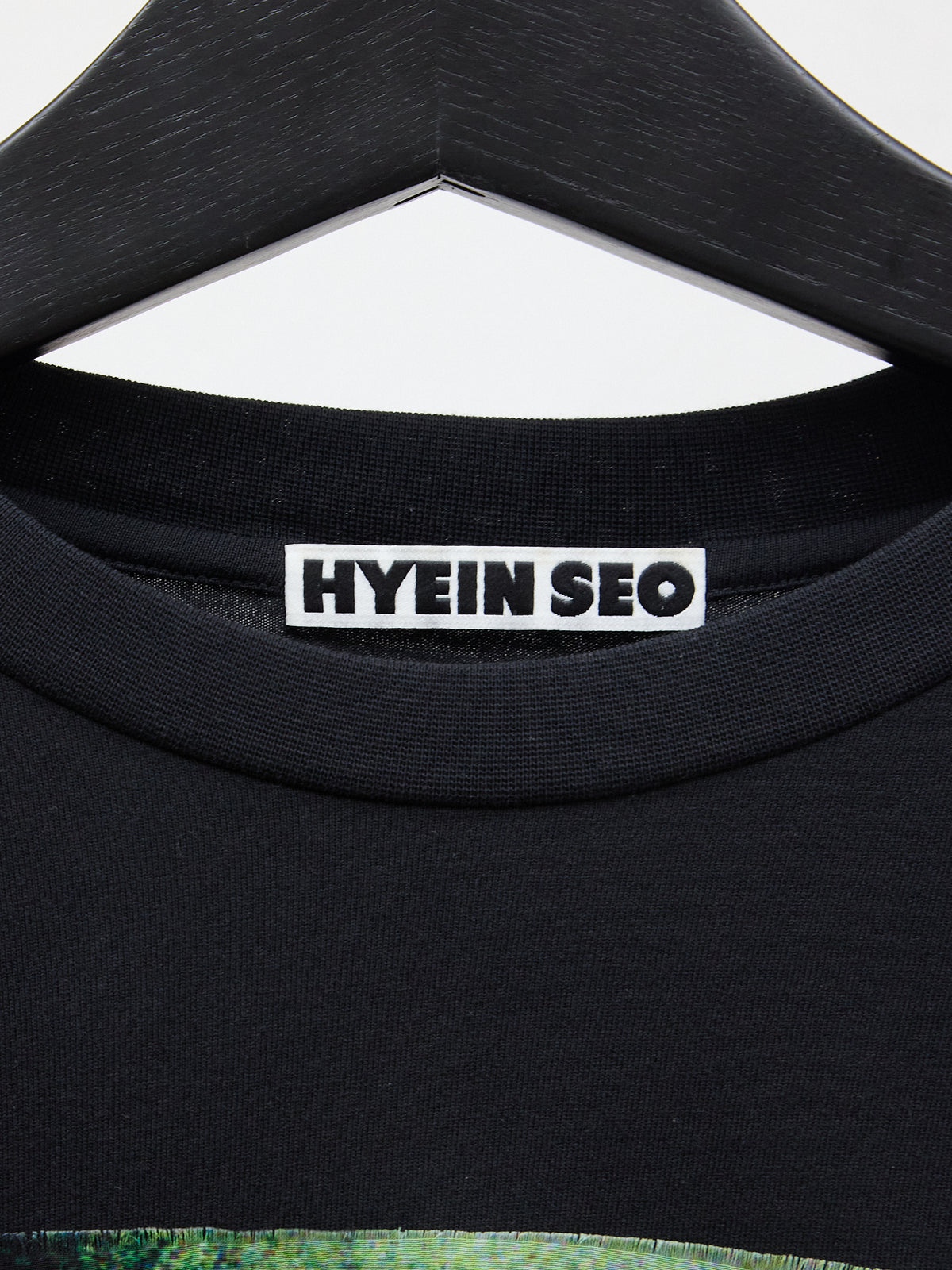 Hyein Seo "Elise" Long Sleeve Top in Black