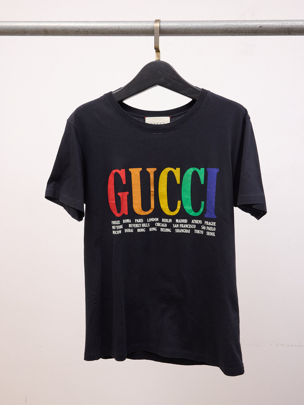 Gucci Rainbow Logo Cities T-Shirt