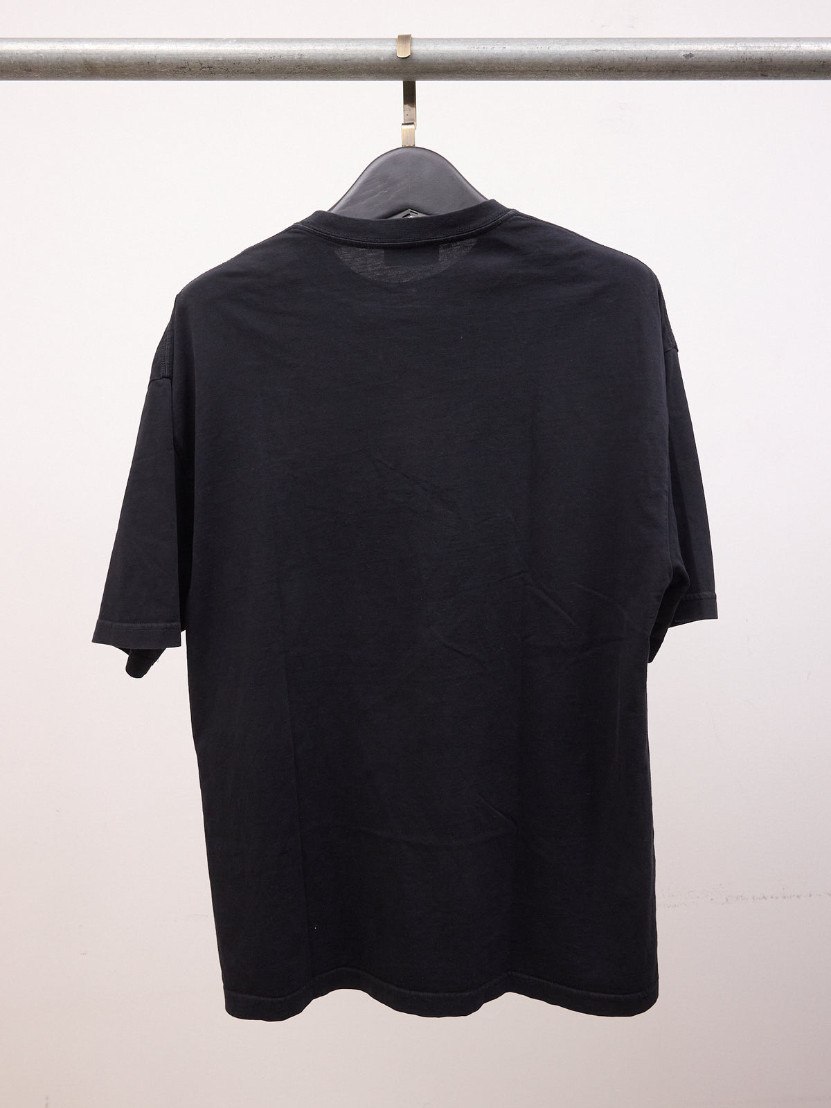 Balenciaga Black Logo Short-sleeve T-shirt