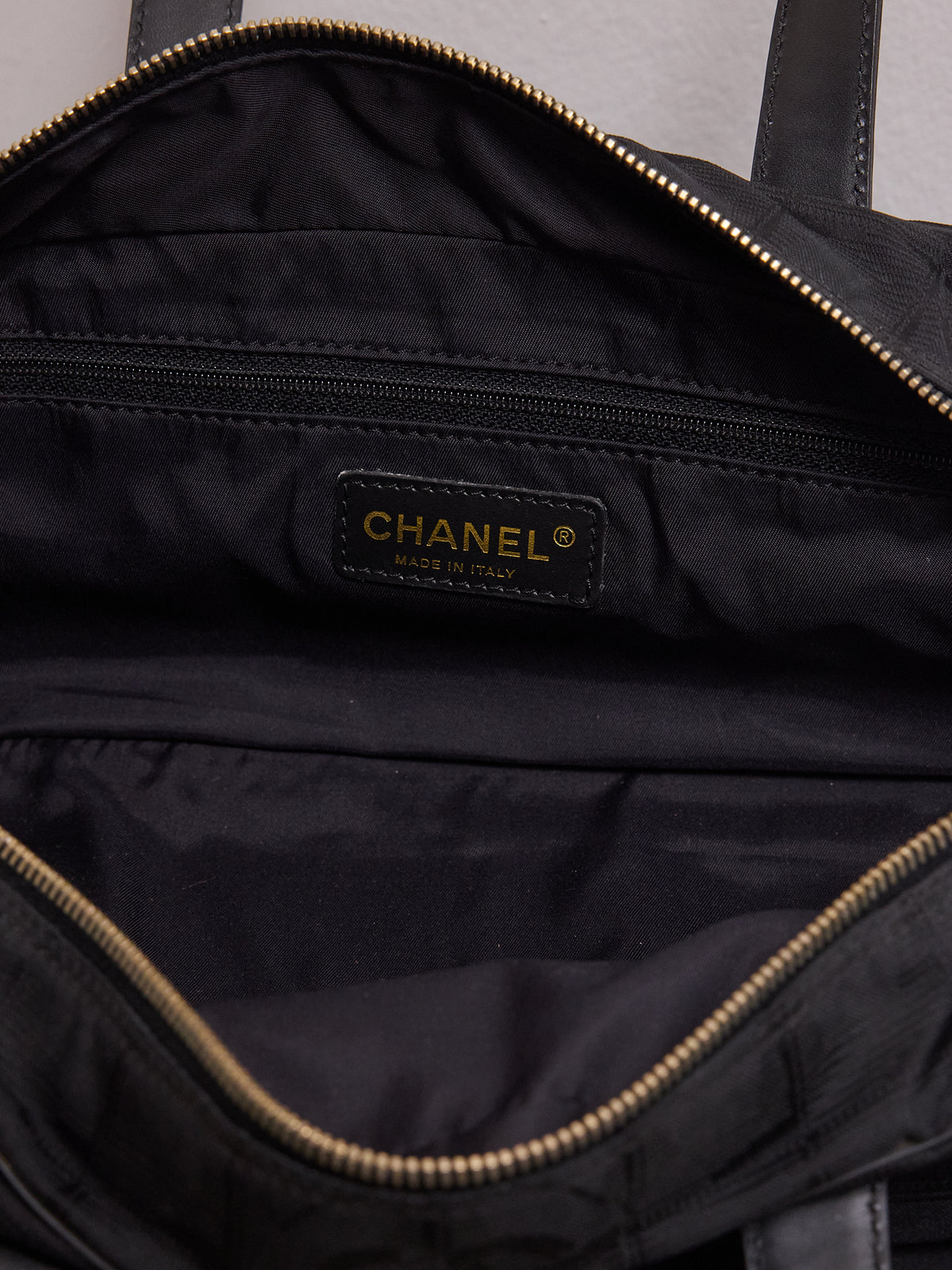 Chanel Travel Ligne Bowler Bag
