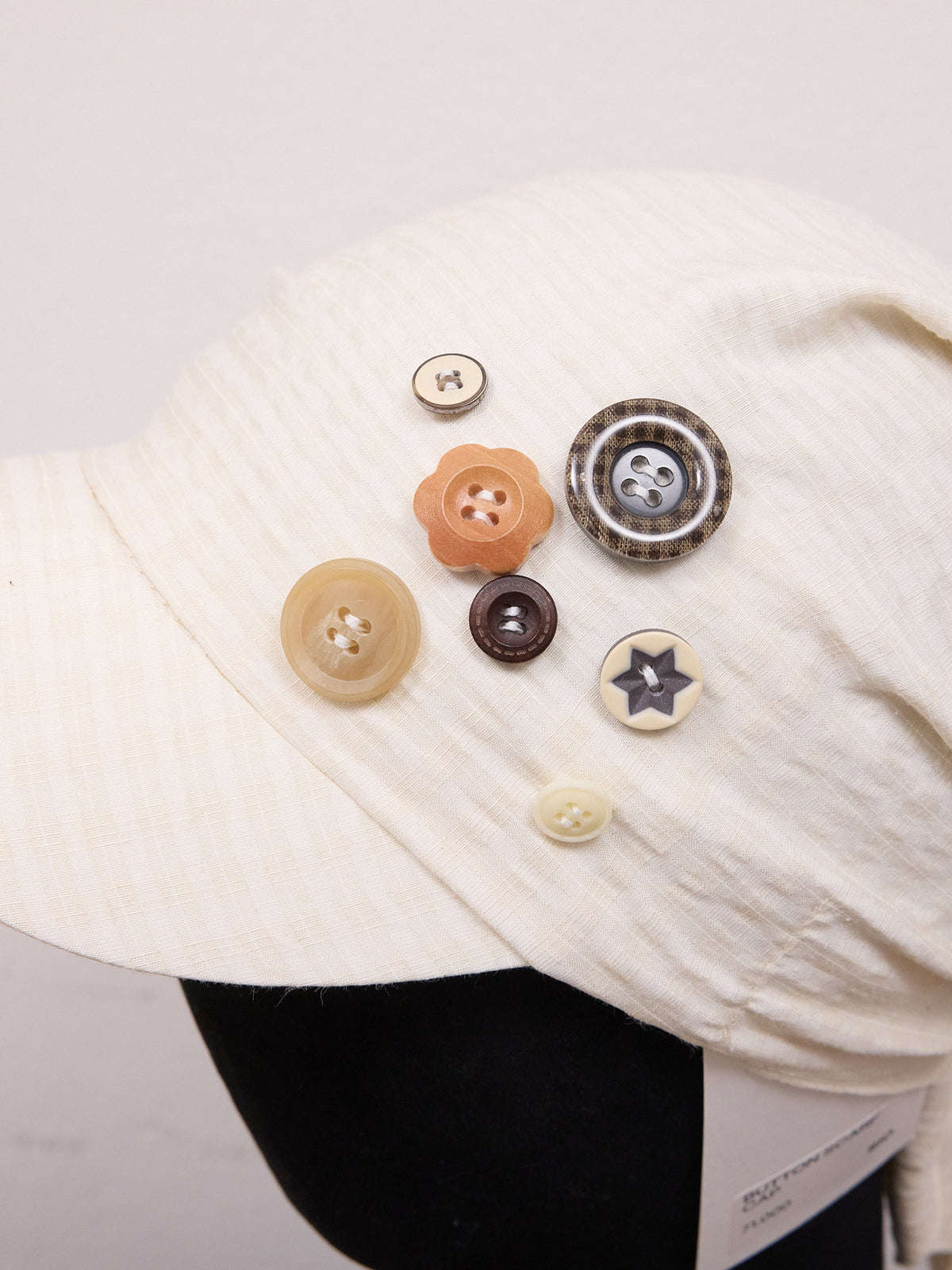 SIO Button Scarf Cap