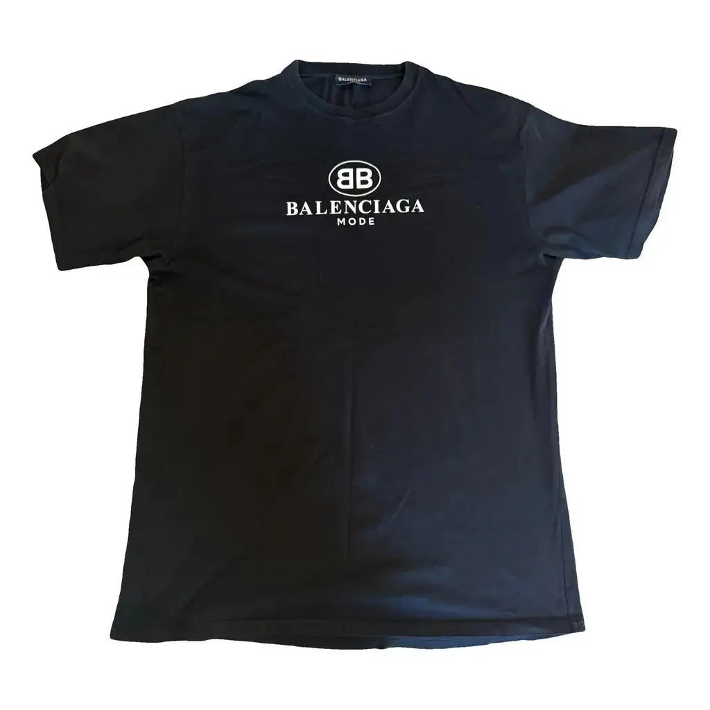Balenciaga Black Short-sleeve T-shirt