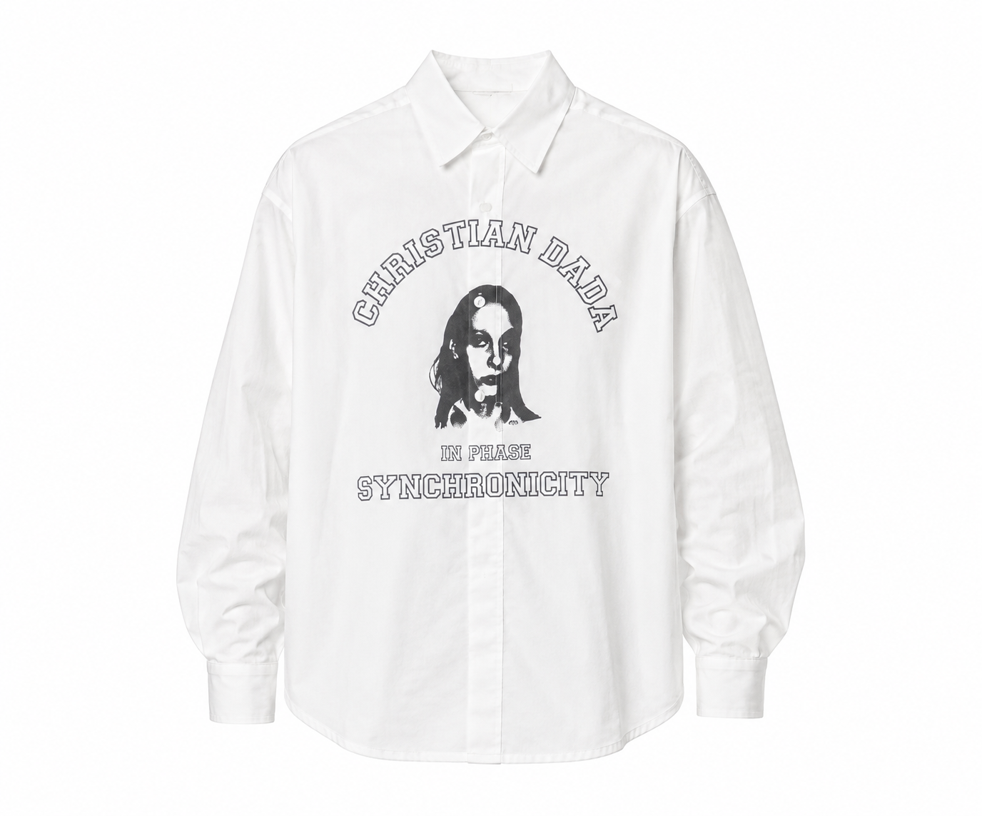 Christian Dada "In Phase Synchronicity" Oversized Shirt