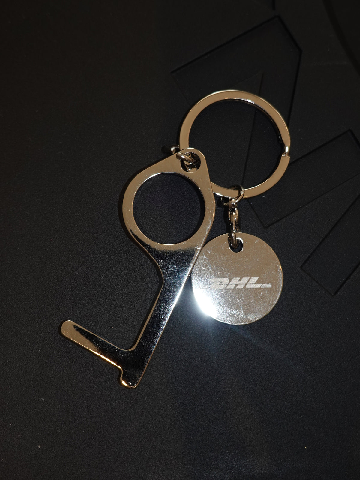 DHL Bottle Opener Keychain