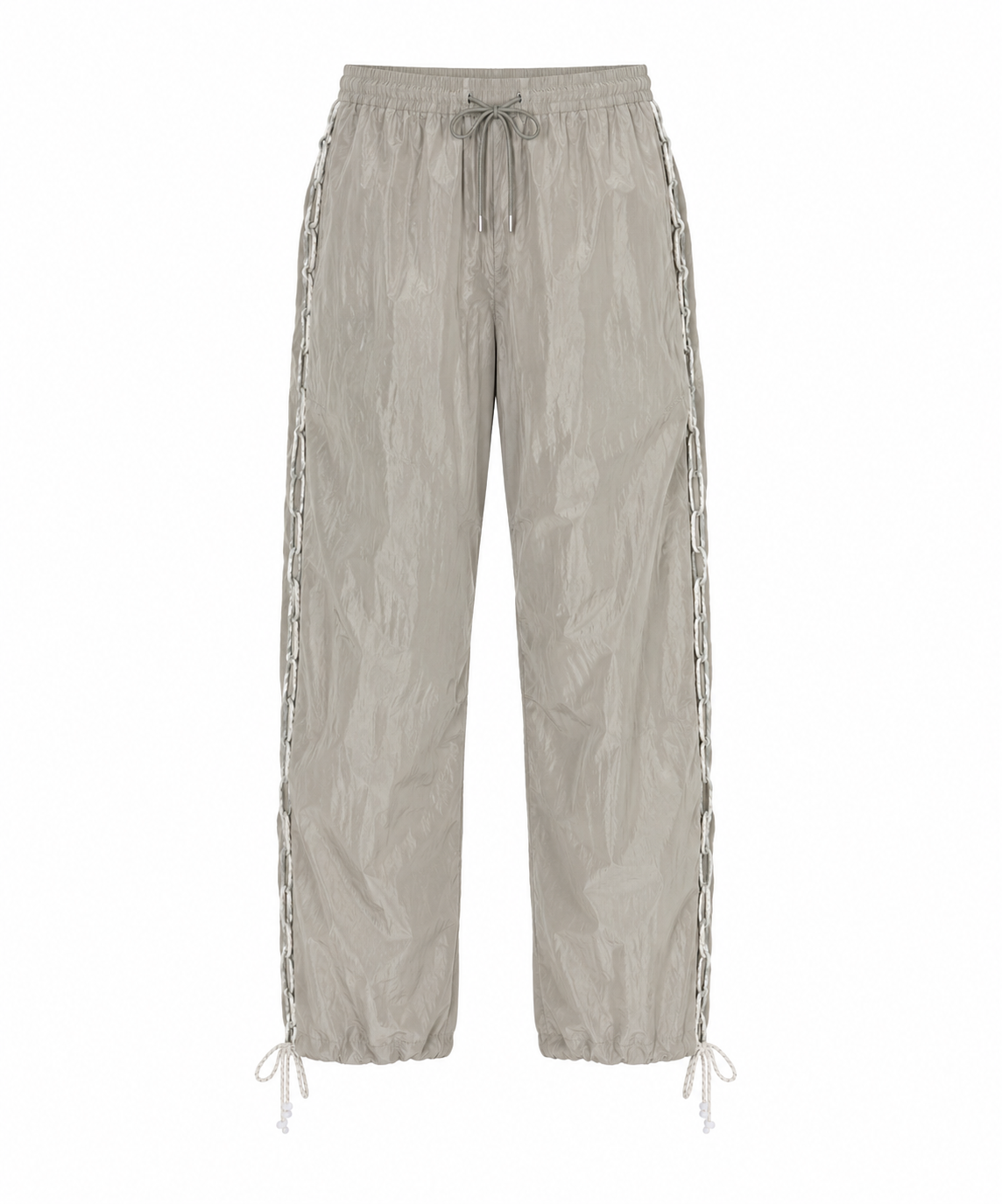 Hyein Seo Trackpants with Cable Details in Grey